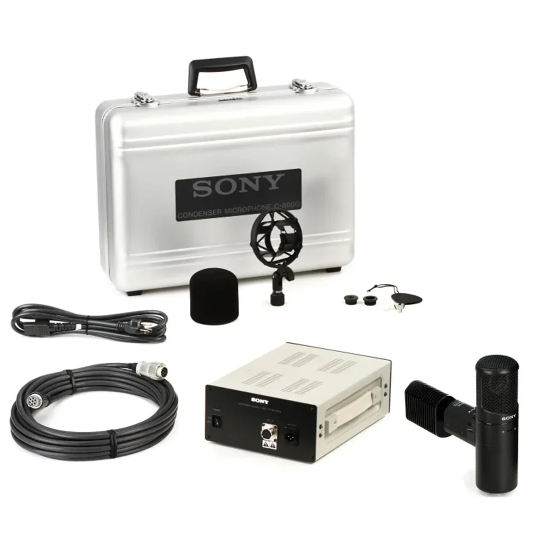 Sony C-800GPAC1 Studio Tube Condenser Microphone PAC (C800GPAC1) - Image 3