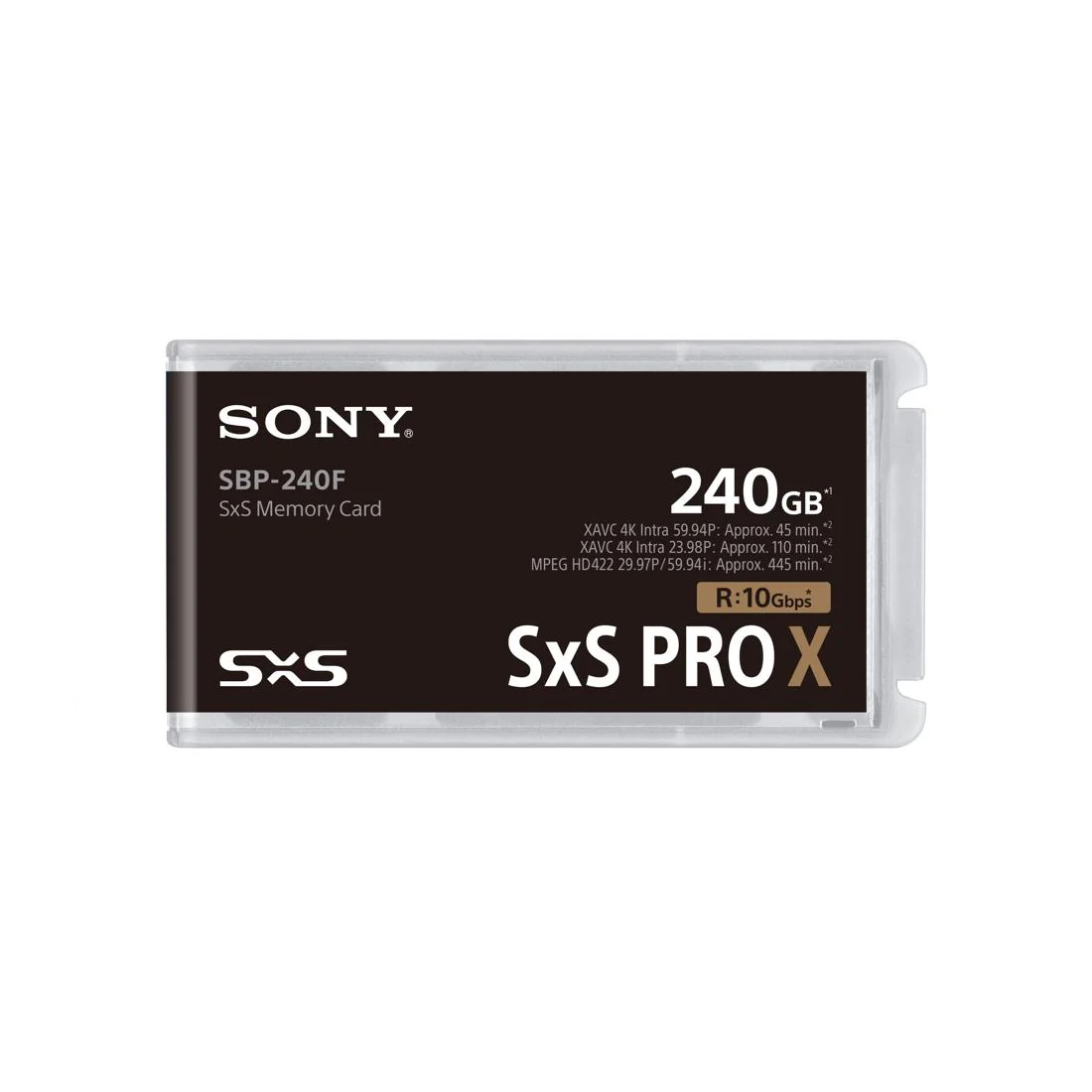 Sony SBP-240F SxS PRO X Memory Card 240GB (SBP240F)