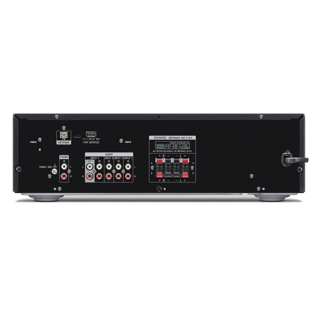 Sony STR-DH190 Stereo Receiver w/ Phono Input and Bluetooth (OPEN BOX) - Image 3