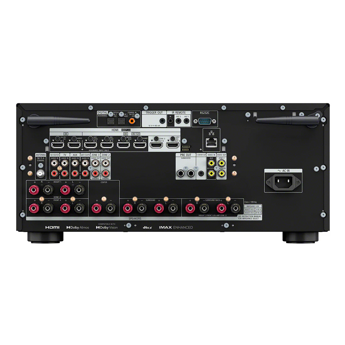 Sony STRAZ3000ES Premium ES 9.2 CH 8K A/V Receiver - 2023 Model (STRAZ3000ES) - Image 5