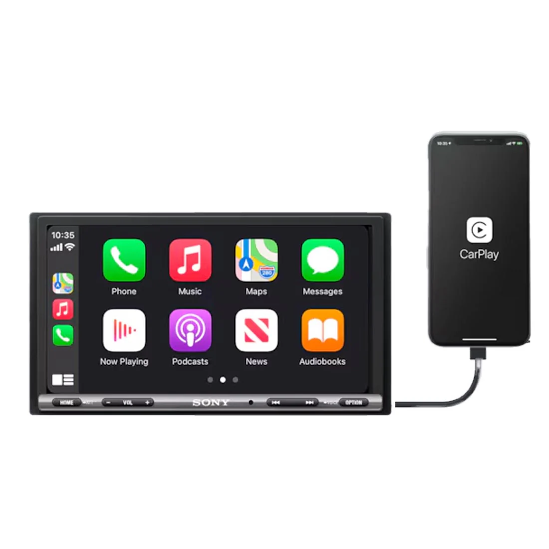 Sony XAV-AX3200 6.95" Digital Media Receiver with WebLink Cast (OPEN BOX) - Image 3