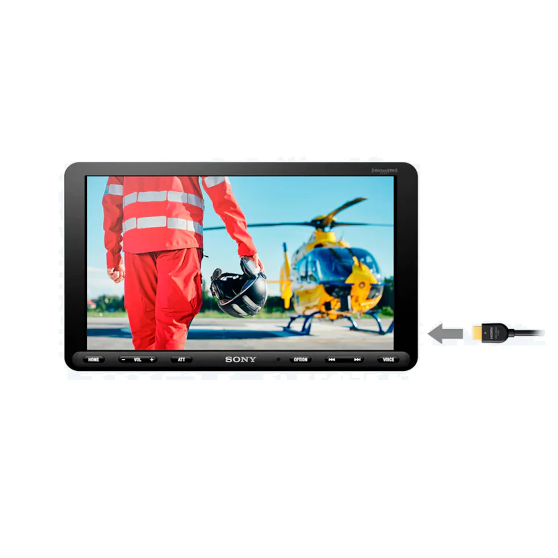 Sony XAV-AX8100 8.95" Single Din Android Auto / Apple Car Play Digital Media Receiver (XAVAX8100) - Image 3