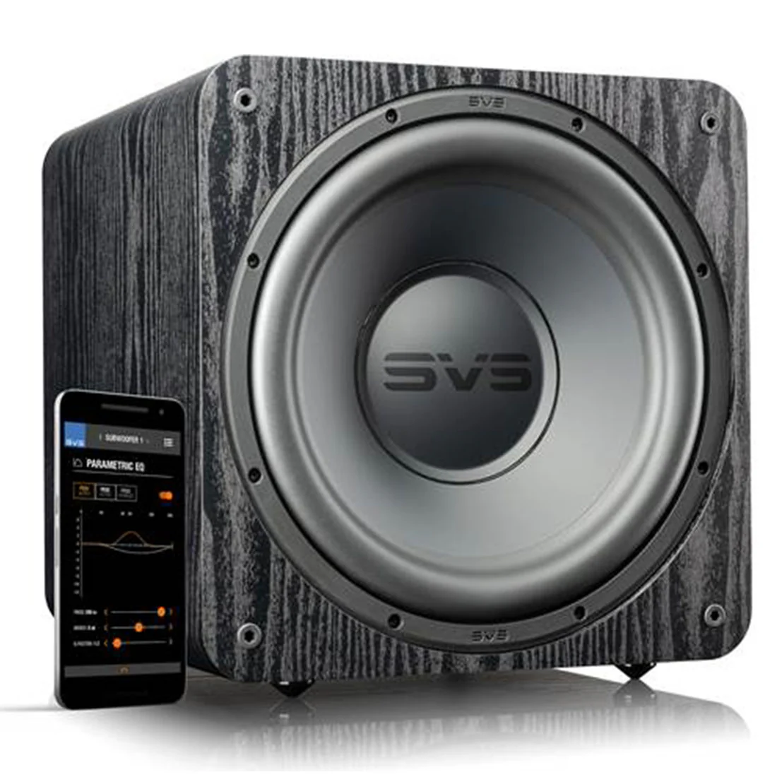 SVS SB-1000 Pro 325 W 12" Powered Subwoofer - Black Ash (SB1000 PRO BLACK ASH) - Image 3