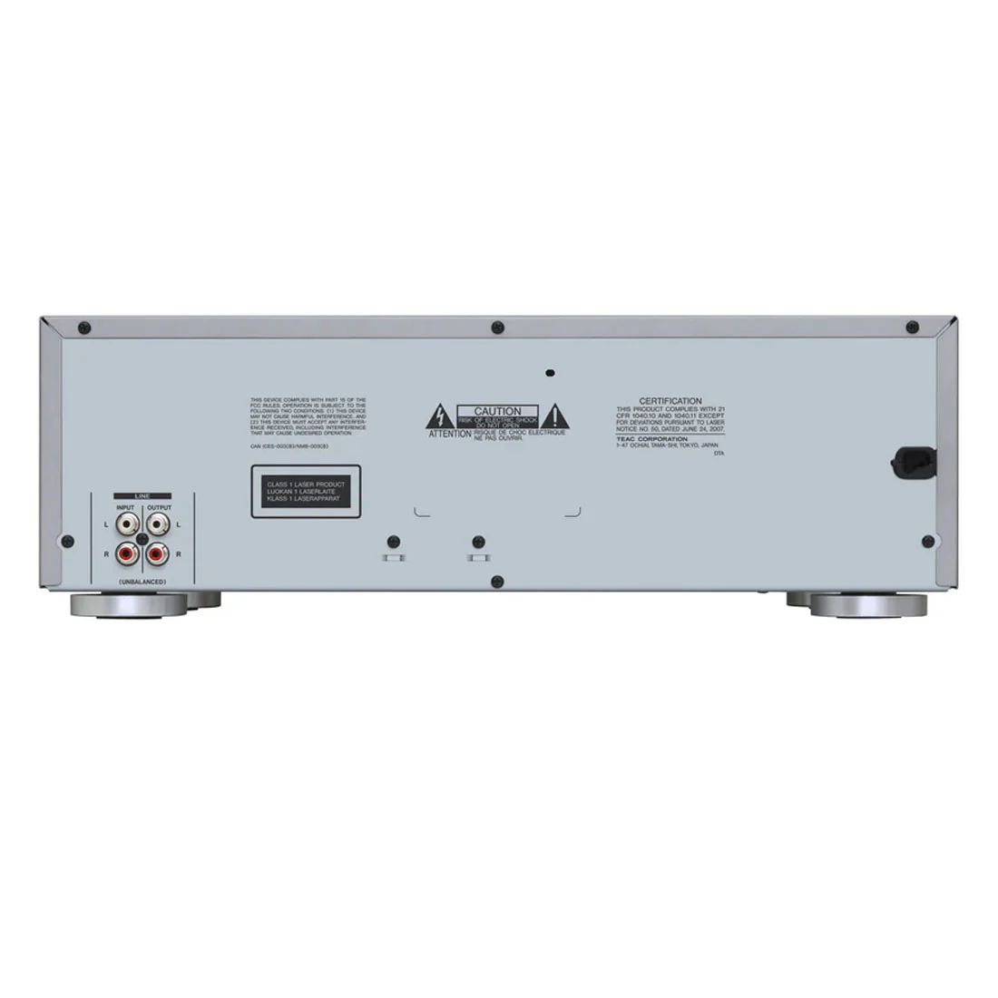 TEAC AD850SEB Cassette Deck CD Player (AD850SEB) - Image 3