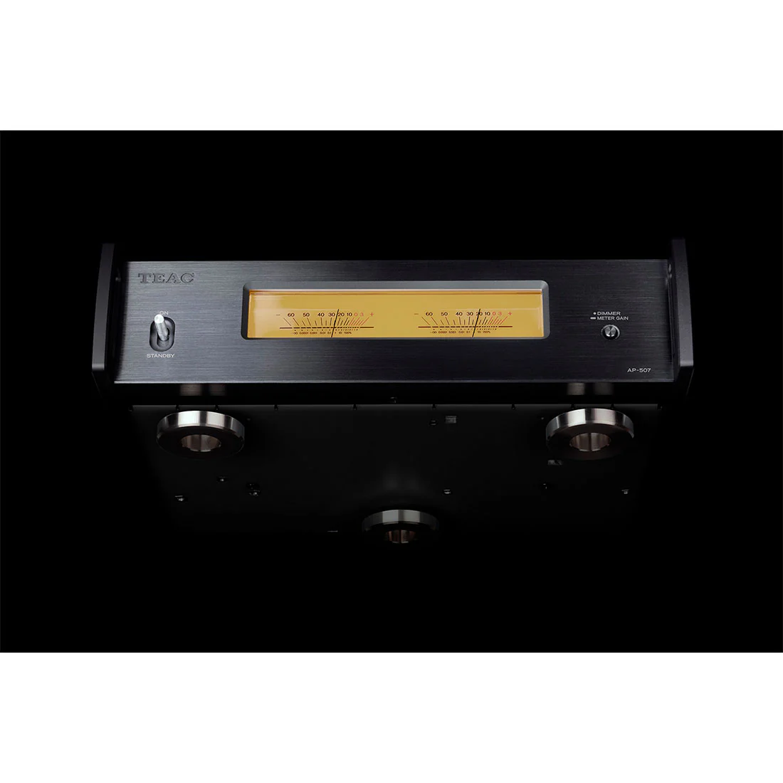 Teac AP507B Stereo Power Amplifier - Black (AP507B) - Image 3