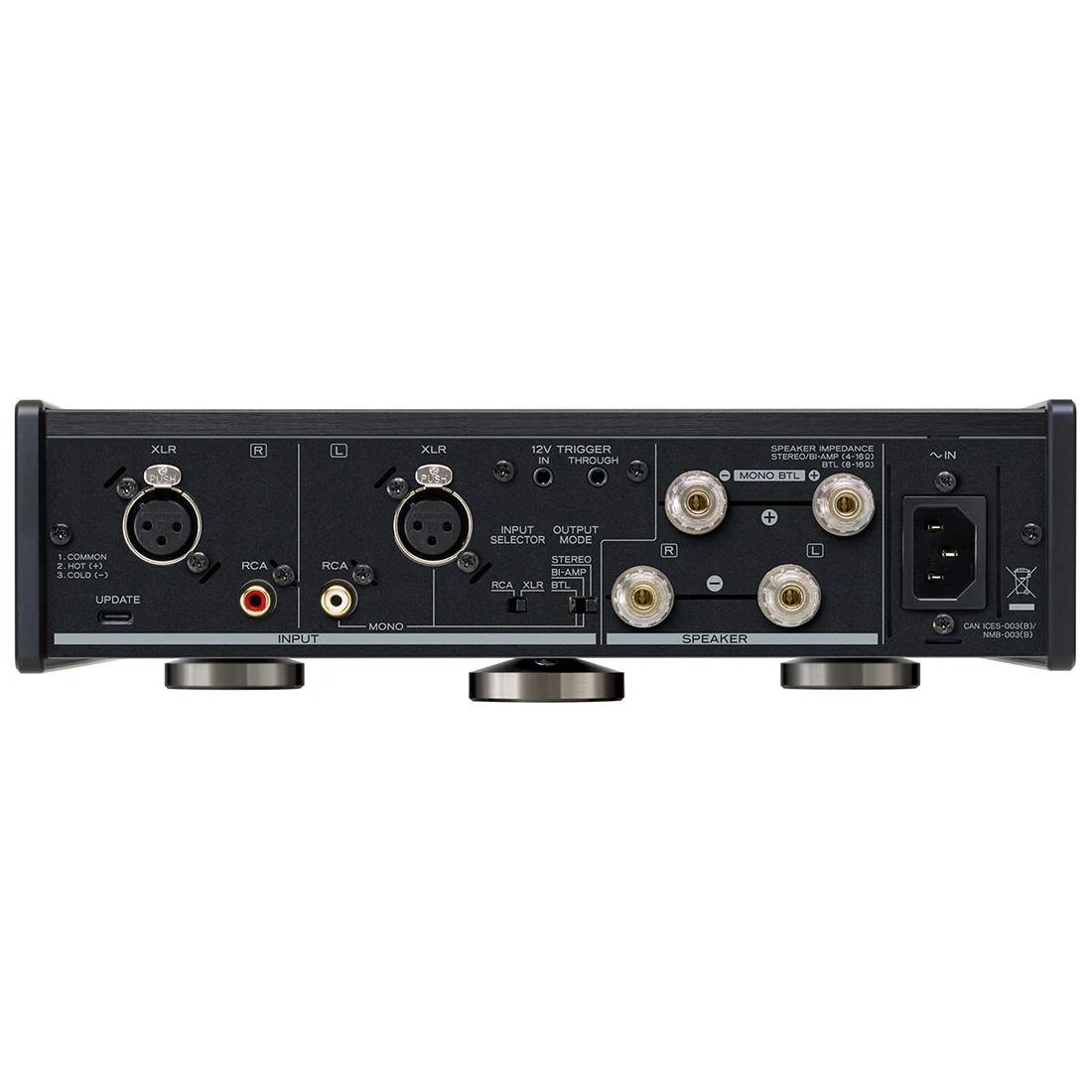 Teac AP507B Stereo Power Amplifier - Black (AP507B) - Image 6