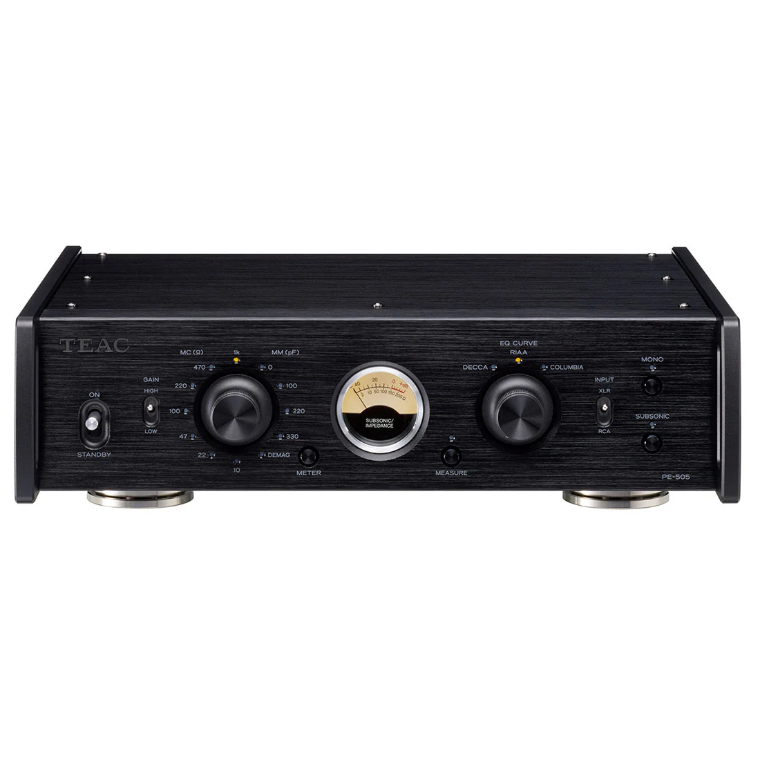 TEAC PE505B Reference 500 Series Phono Preamplifier - Black (PE505B)