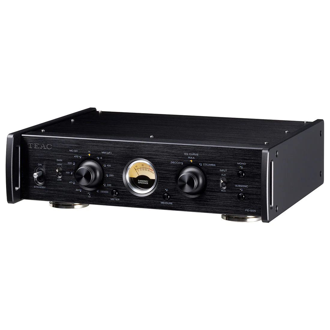 TEAC PE505B Reference 500 Series Phono Preamplifier - Black (PE505B) - Image 2