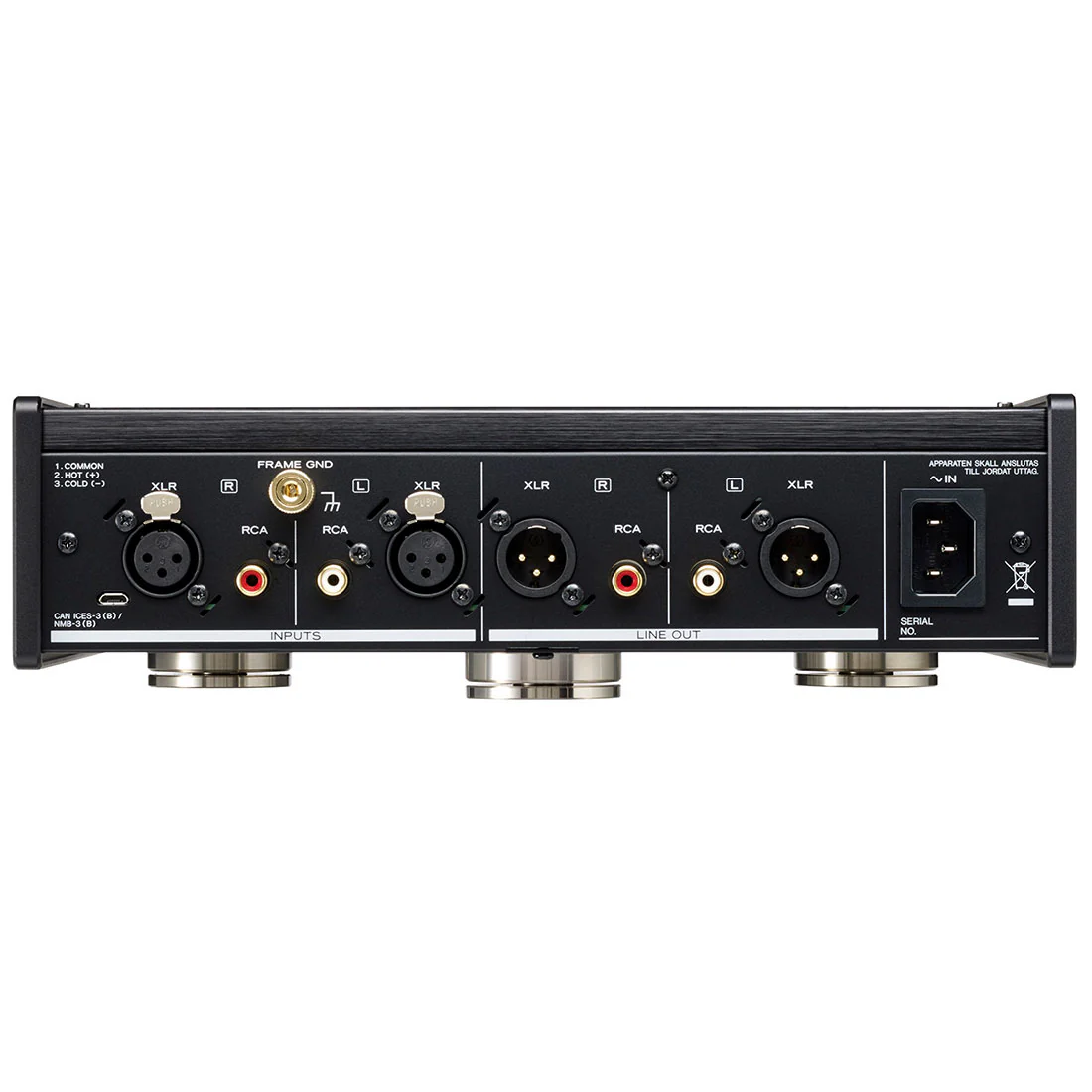 TEAC PE505B Reference 500 Series Phono Preamplifier - Black (PE505B) - Image 3