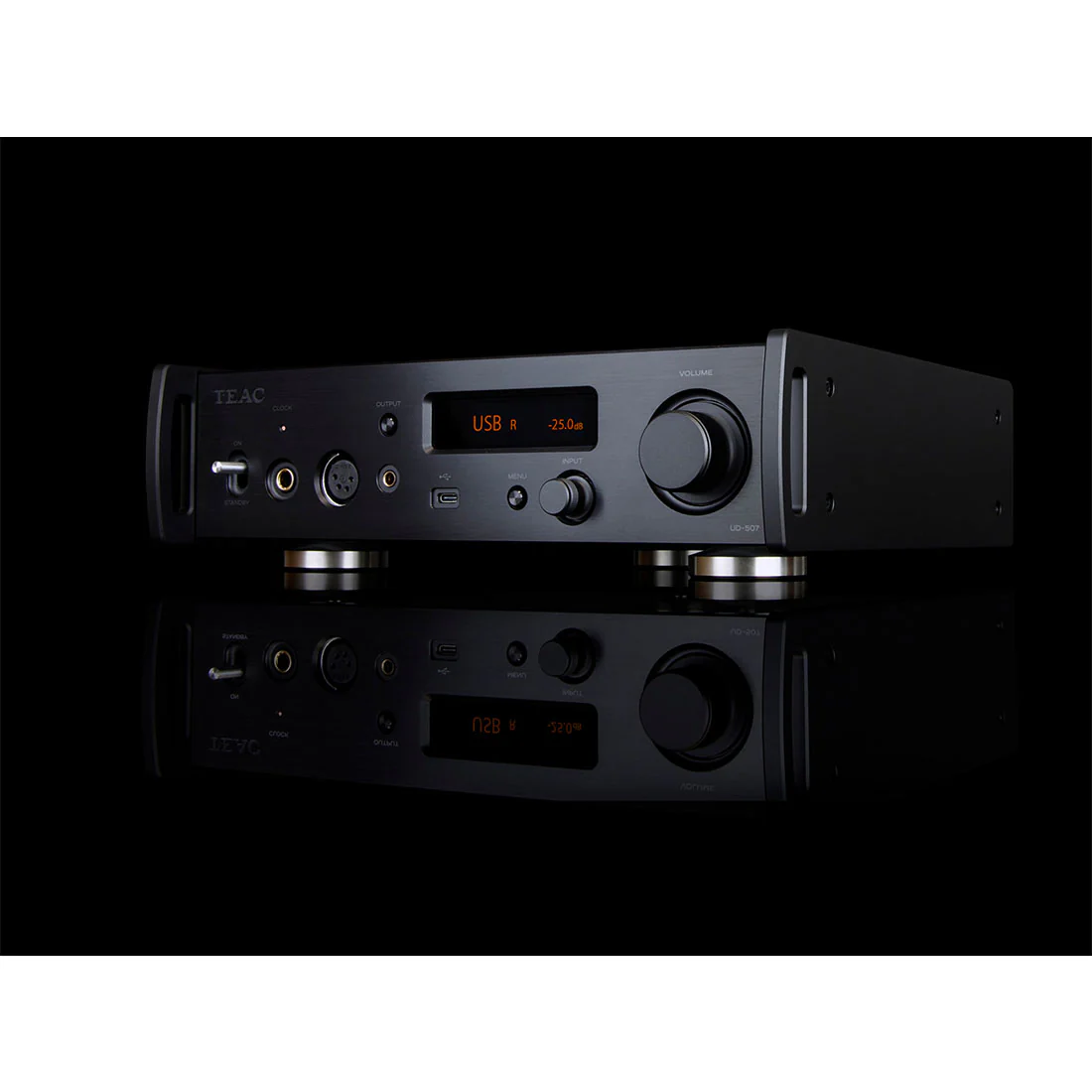 Teac UD507B USB DAC Headphone Amplifier Preamp - Black (UD507B) - Image 6