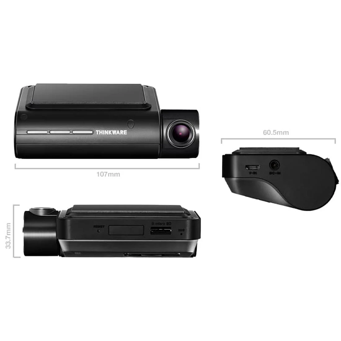 Thinkware Q850H32 2-Channel 2K (1440P) Dash Cam with WiFi & 32GB SD Card (Q850H32) - Image 3