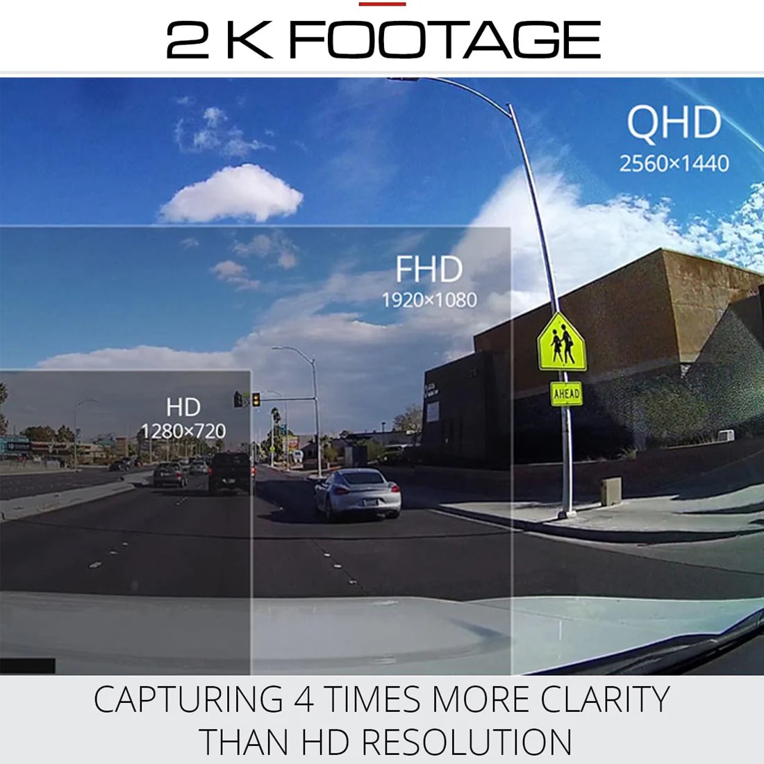 Thinkware Q850H32 2-Channel 2K (1440P) Dash Cam with WiFi & 32GB SD Card (Q850H32) - Image 6