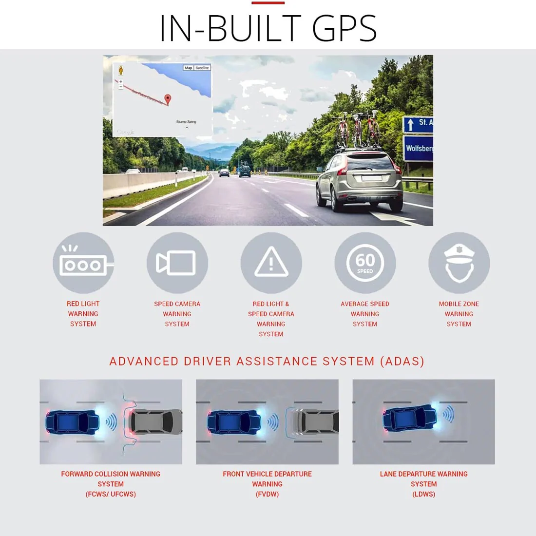 Thinkware Q850H32 2-Channel 2K (1440P) Dash Cam with WiFi & 32GB SD Card (Q850H32) - Image 7