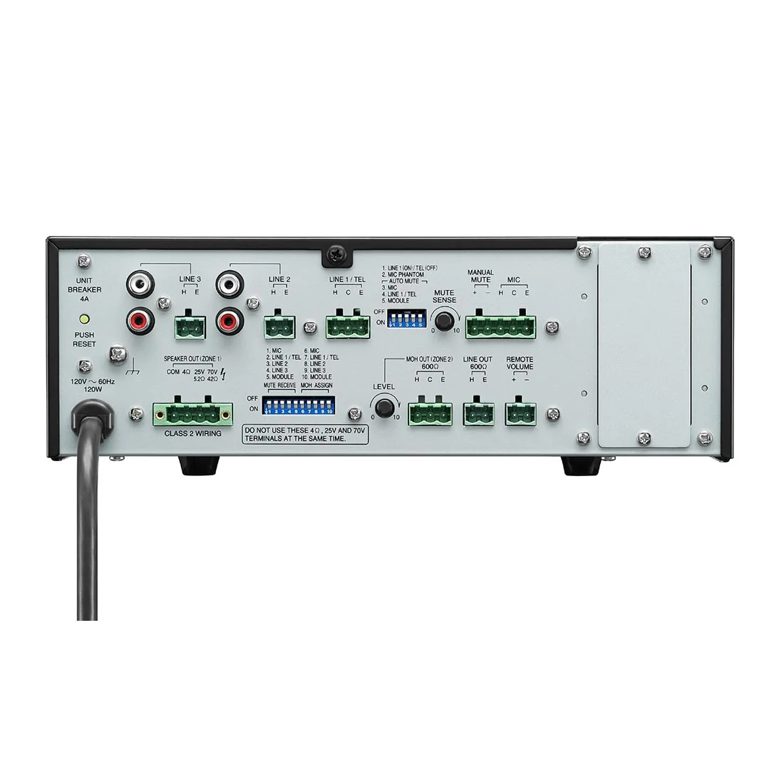 TOA BG-2035 Mixer Amplifier (BG2035 CU D00) - Image 2
