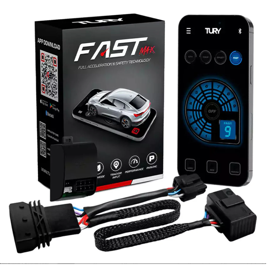 Tury FASTMAX5.0Z Throttle Response Controller / Anti-Theft Device (FASTMAX5.0Z)