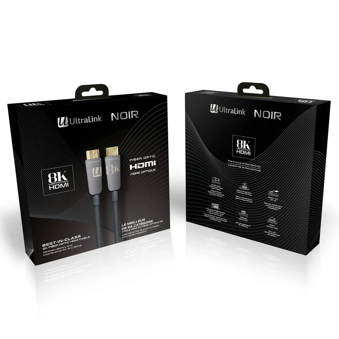 UltraLink ULN2MPN Noir Premium Certified High Speed HDMI Cable 2m/6ft (ULN2MPN) - Image 3