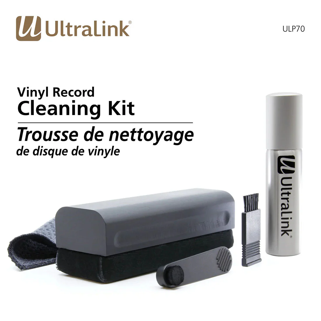 Ultralink ULP70 Vinyl Record Cleaning Kit (ULP70) - Image 2