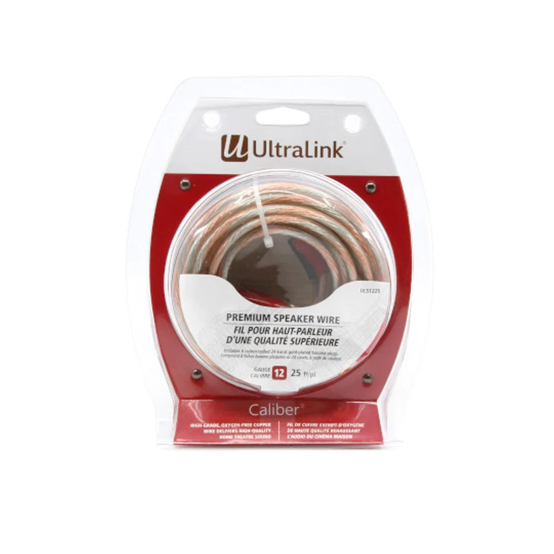 UltraLink ULS1225 Caliber Premium Speaker Wire 12AWG (ULS1225)
