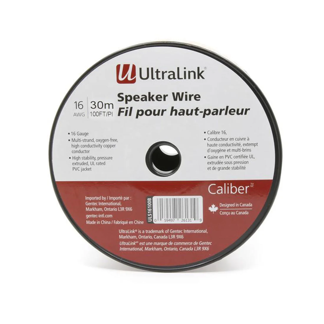 Ultralink ULS16100B Performance Speaker Wire 100 ft (ULS16100B)