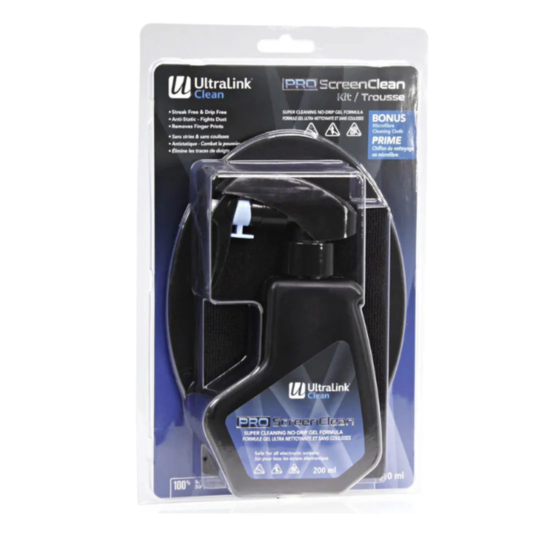 Ultralink UL77203 Pro Gel Screen Cleaning Kit – 200 ml (UL77203)