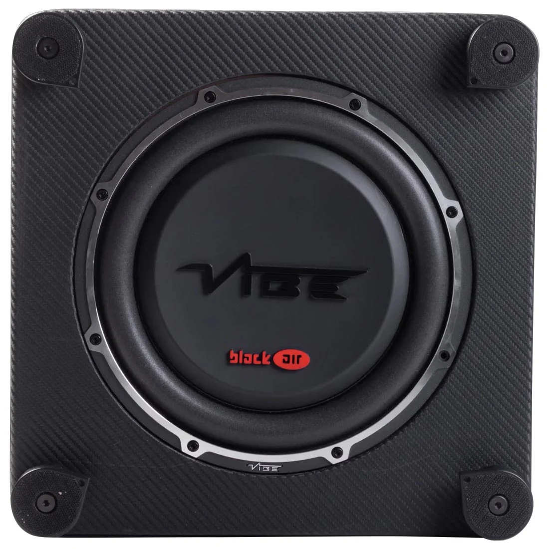 Vibe Audio BASB10-V4 Black Air 10" Shallow Active Loaded Subwoofer Enclosure - Each (BASB10V4) - Image 2