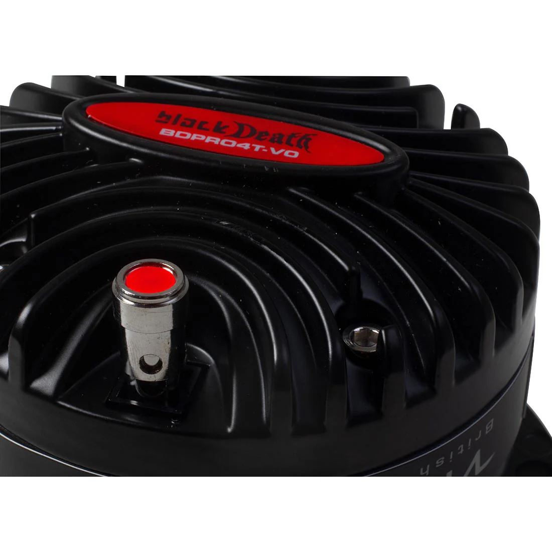Vibe Audio BDPRO4T-V0 BlackDeath Series 4.5" Compression Horn Driver - Each (BDPRO4TV0) - Image 5