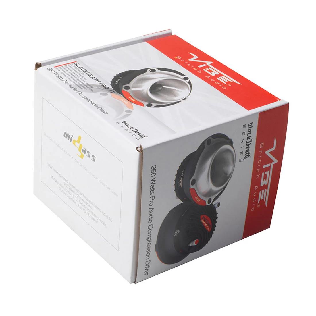 Vibe Audio BDPRO4T-V0 BlackDeath Series 4.5" Compression Horn Driver - Each (BDPRO4TV0) - Image 6
