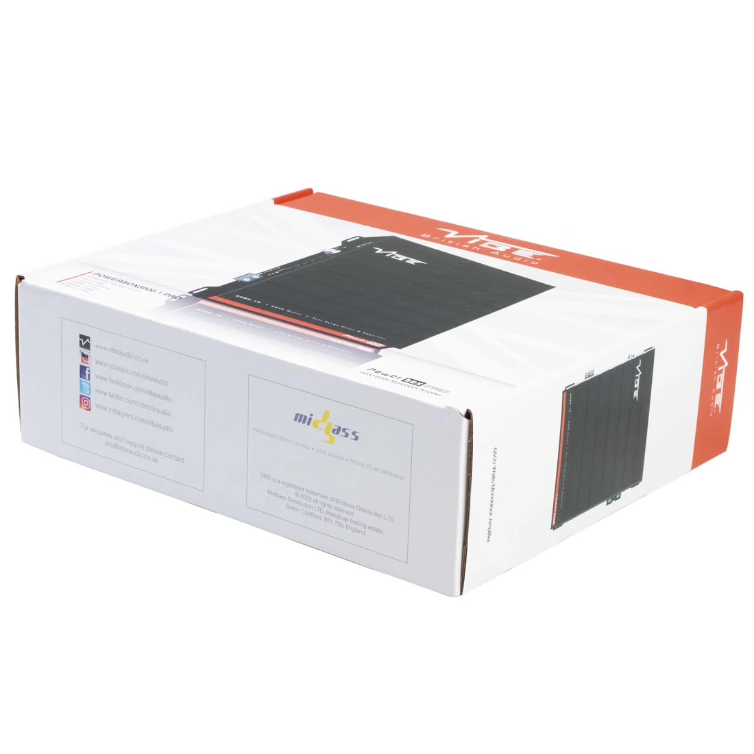 Vibe PB3000.1P-V0 Class D Full Range Mono Car Amplifier (PB30001PV0) - Image 6