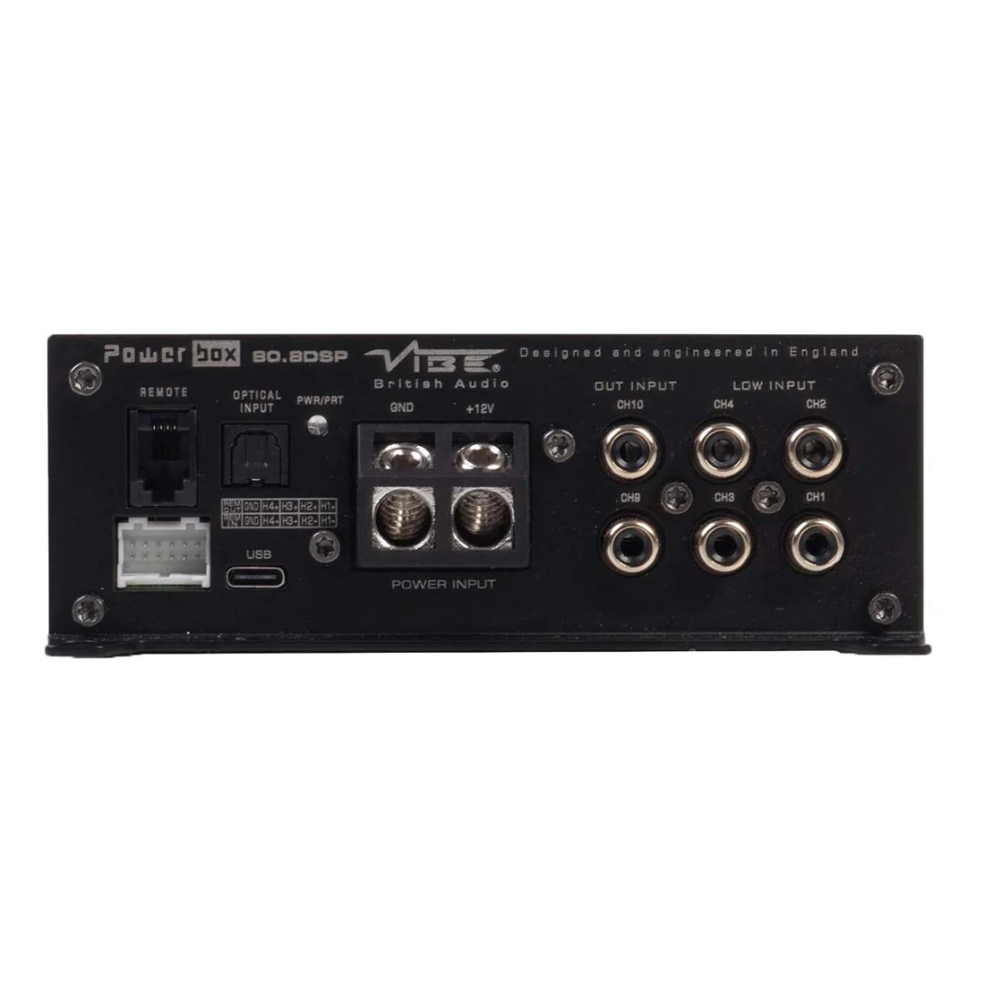 Vibe PB80.810DSP-V3 Class D 8-Channel DSP Car Amplifier (PB80810DSPV3) - Image 3