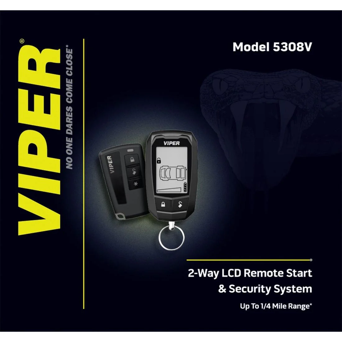 Viper 5308V Enhanced LCD 2-Way Security and Remote Start System (5308V) - Image 5