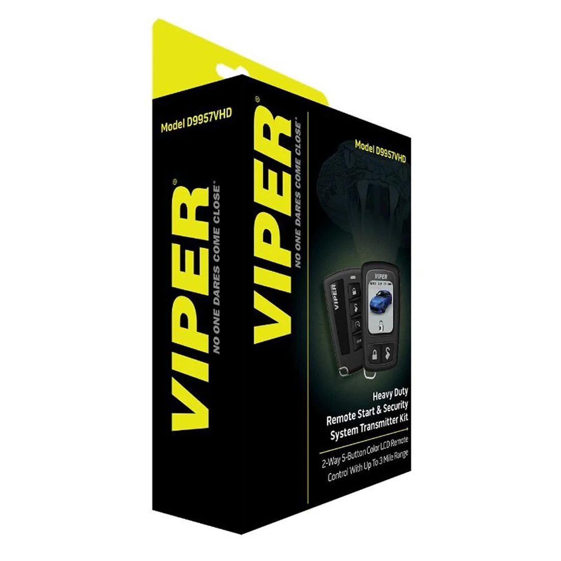 Viper D9957VHD Heavy Duty 2-Way 5-Button LCD Remote Starter Security System (D9957VHD) - Image 3